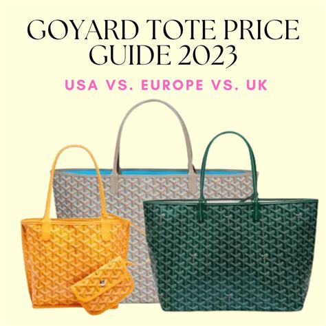 goyard.bag|goyard bag price 2022 euro.